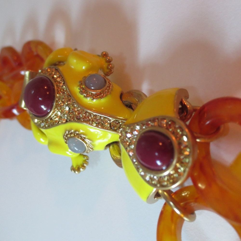 J.Crew Frog Necklace